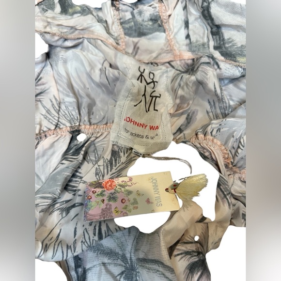 Johnny Was cotton women hoodie Jacket. NWT , size Large - Picture 7 of 16